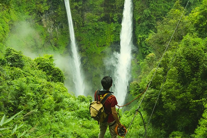 A thrilling experience at Tad Fane on the Bolaven Plateau