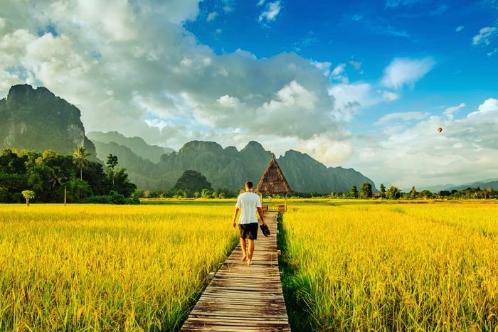 Landscapes of Laos in January for an affordable sunny trip
