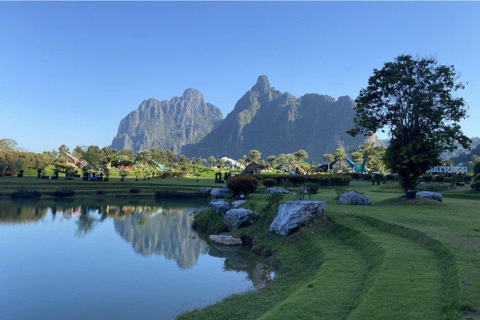 The beautiful nature of Vang Vieng