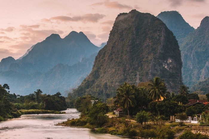 Vang Vieng - a site not to be missed in Laos