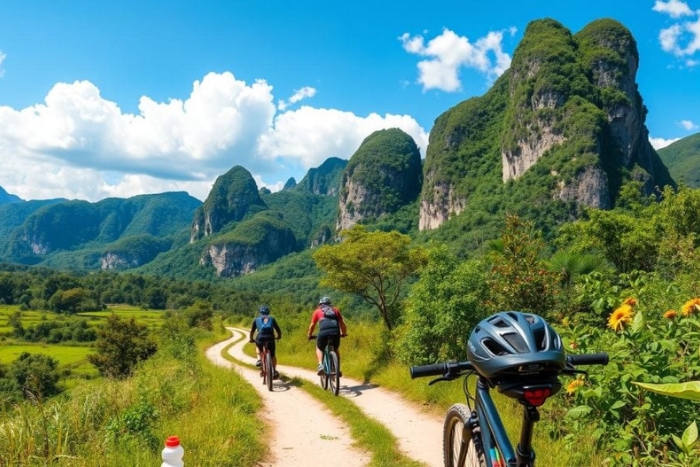 Cycling, for a free and natural adventure