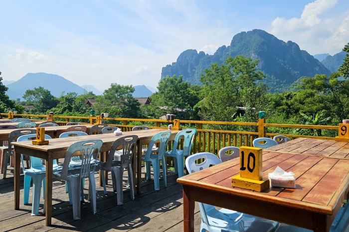Best restaurant in Vang Vieng - Green Restaurant