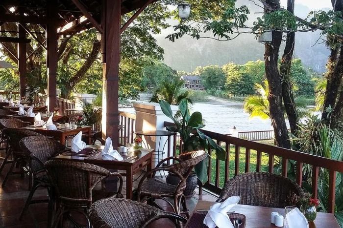 Restaurant du Crabe d'Or, best restaurant in Vang Vieng
