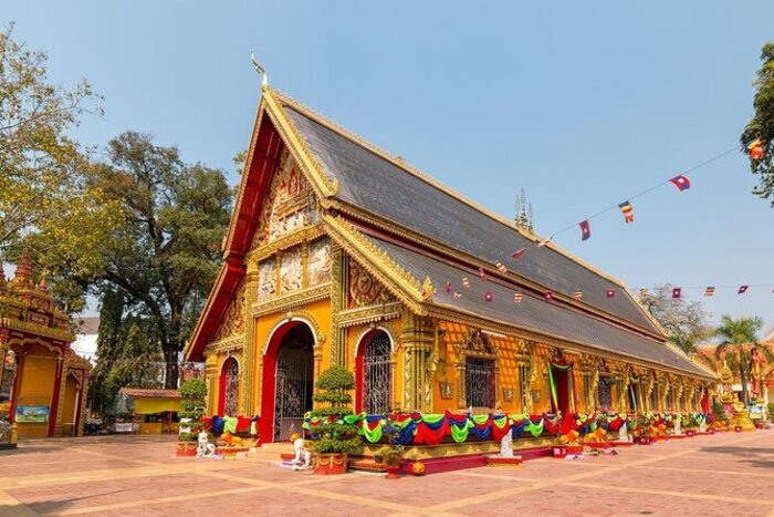 Wat Si Muang in Vientiane, Laos 