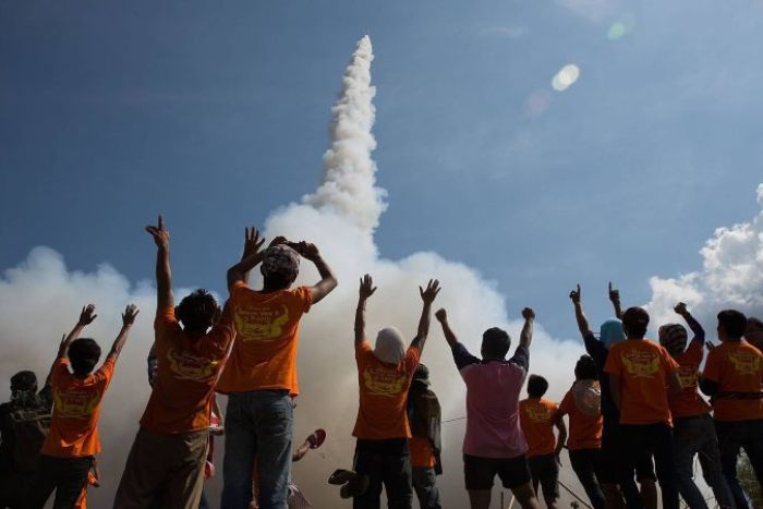 Boun Bang Fai, rocket festival in Laos 