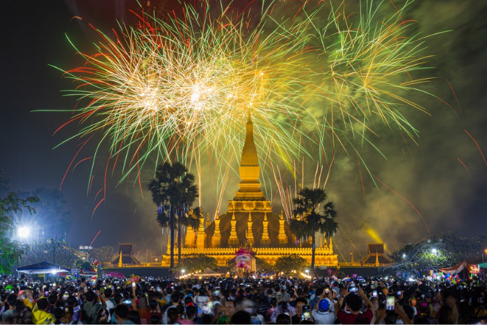 That Luong Festival in Laos