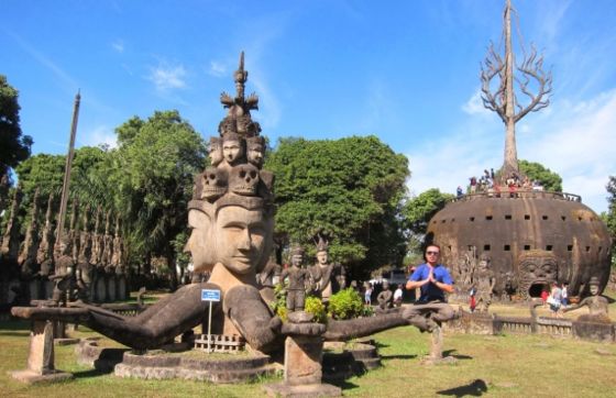 Xieng Khuan Buddha Park - Best Thing To Do In Vientiane Laos