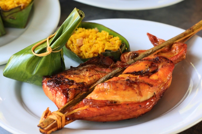 Ping Kai, smoky grilled chicken, juicy and crispy