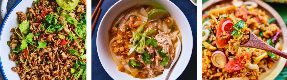 Explore Vientiane food tour on motorbike