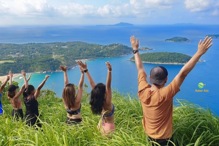 Panoramic view from Karon Viewpoint