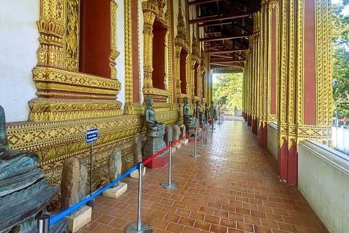 Things to ee at Wat Ho Prakeo in Vientiane