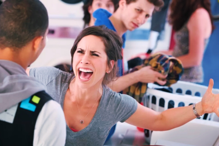 Stay calm instead of raising your voice