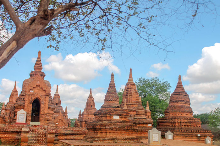 Dry season in Bagan