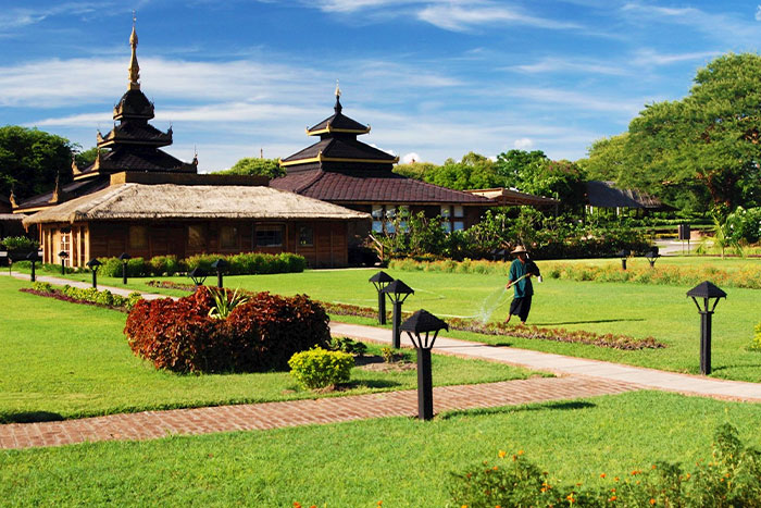 View of Bagan Thiripyitsaya Sanctuary Resort 