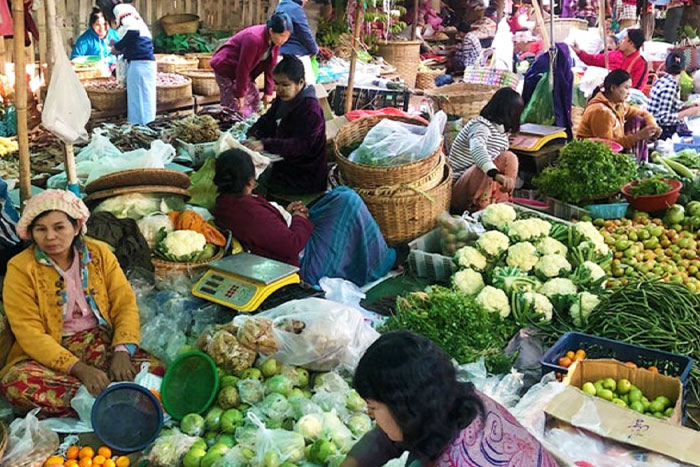 Market stall of Mani Sithu 