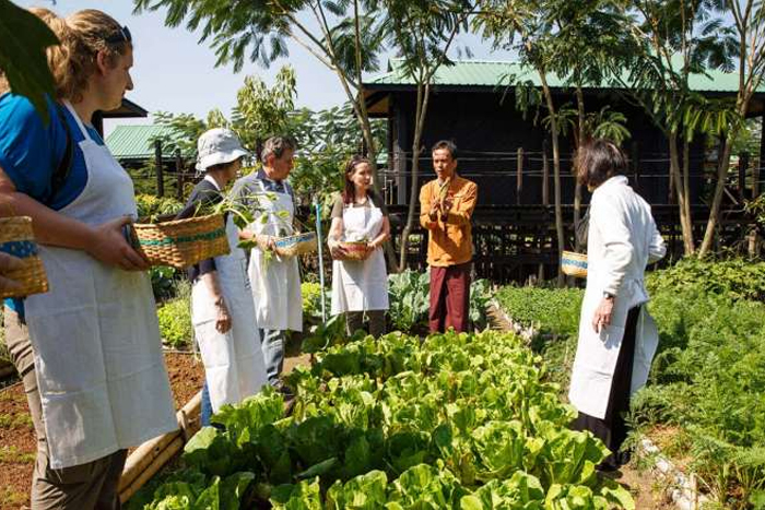 A cooking class in Bagan