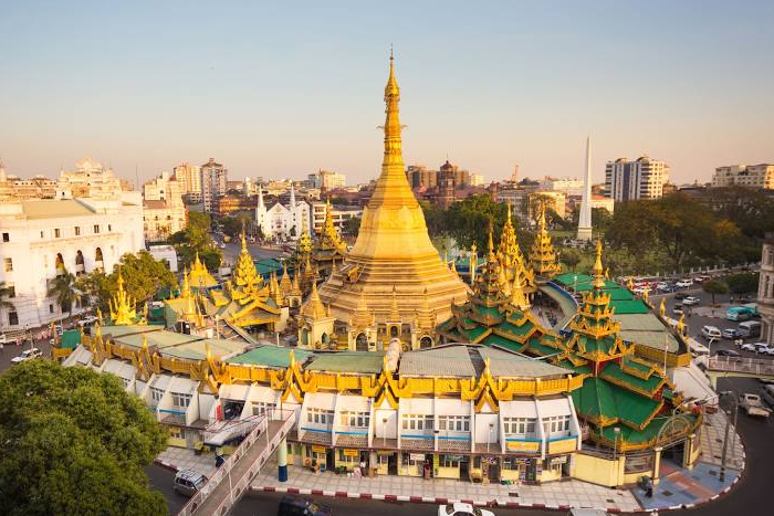 Sule pagoda in Yangon