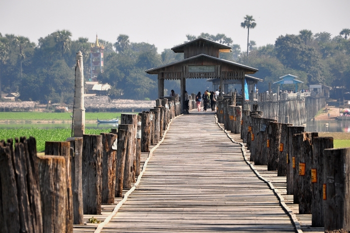 U Bein Bridge, the longest teak bridge in the world