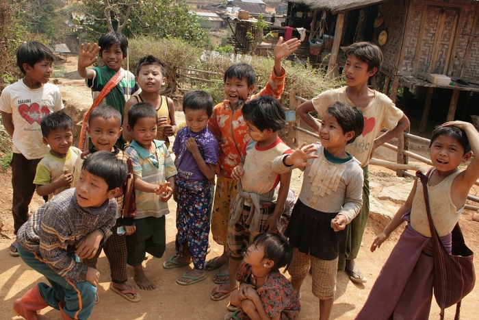 Children at Palaung