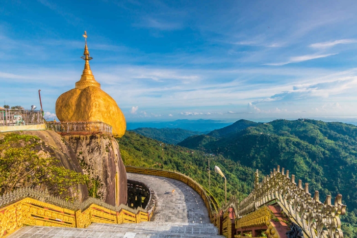 Golden Rock - must visit in myanmar