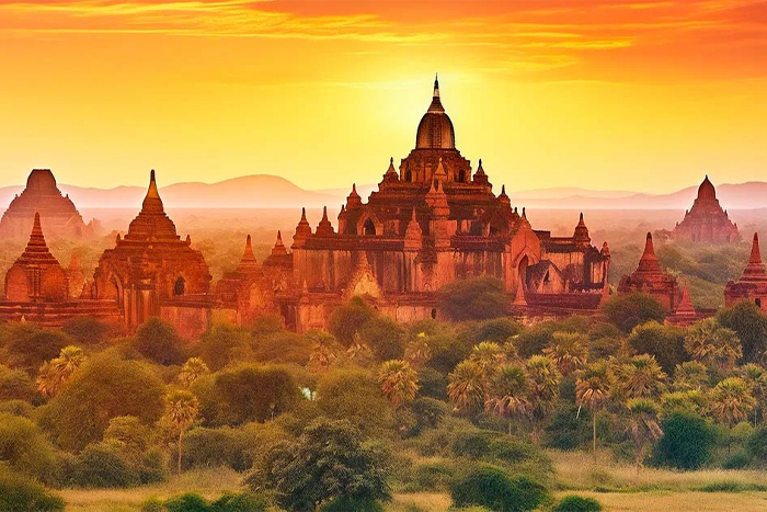 Bagan, the ancient capital of the Pagan Kingdom