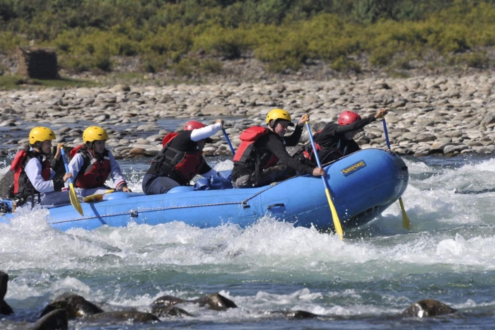 Rafting on the Nam Lang River