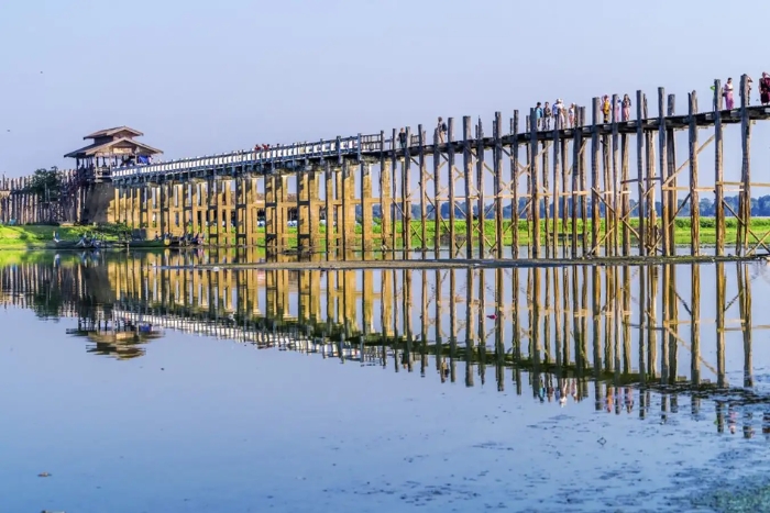 U Bein is the oldest and longest teak bridge in the world