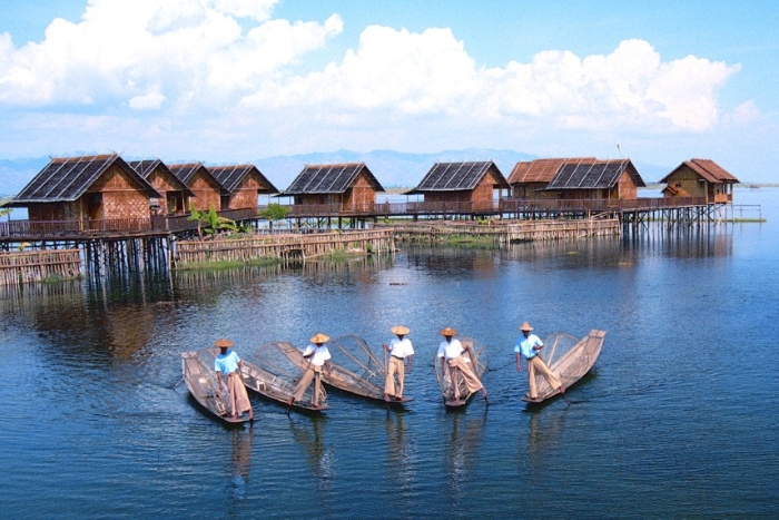 The InLe Lake Myanmar