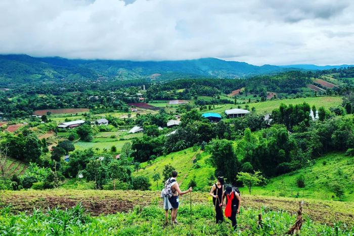 Loolu Tour combines hiking with farm stays