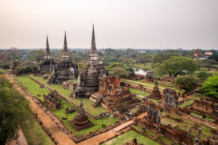 The ancient temples of Ayutthaya