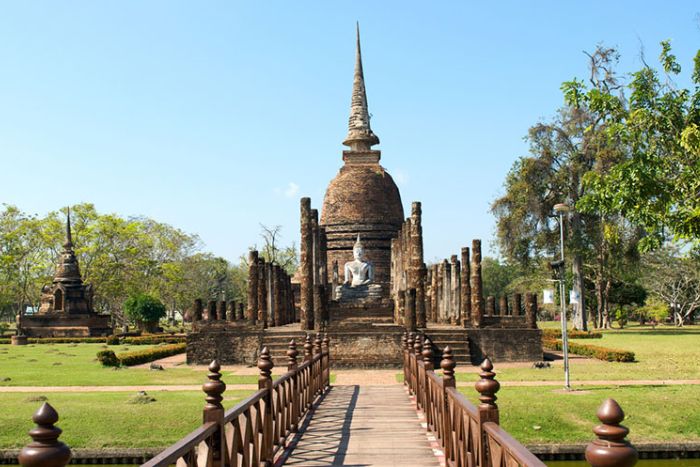 The ancient temples of Sukhothai
