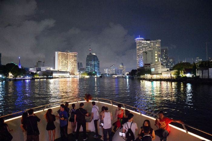 Chao Phraya River Cruise on the first day of the Thailand 10 days beach tour