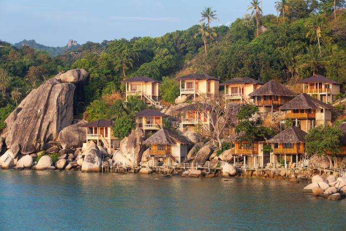 The famous tranquil island of Ko Tao
