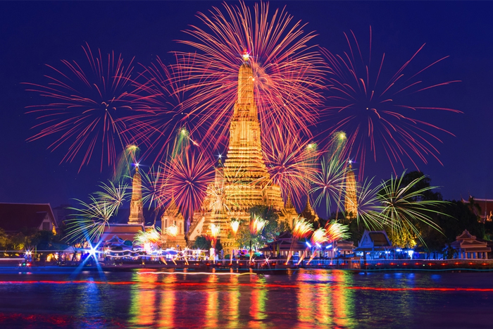 New Year's Day celebrations -  festivals in Thailand in January