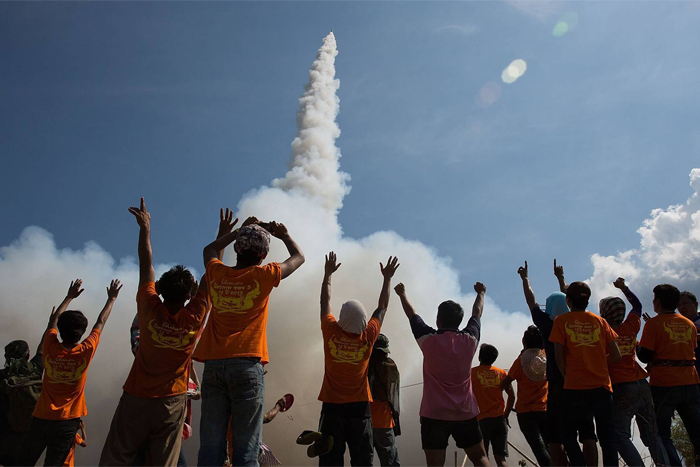 Rocket Festival (Bun Bang Fai) in Thailand