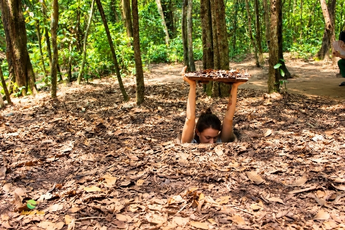 Immersion in the underground world of the Cu Chi Tunnels