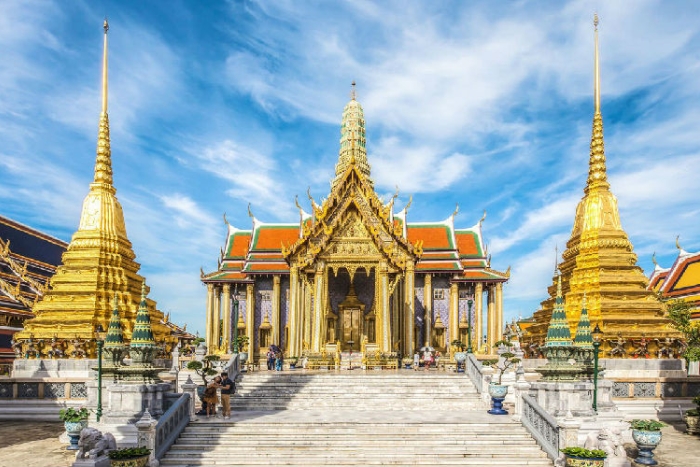 Bangkok is famous for its magnificent religious architecture