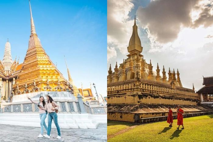 A 15-day Thailand Laos combined trip offers an interesting contrast between modernity and traditions