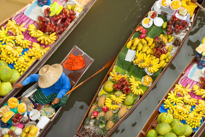 Exoplore Damnoen Saduak floating market 