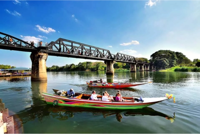 Kwai river's excursion in Bangkok