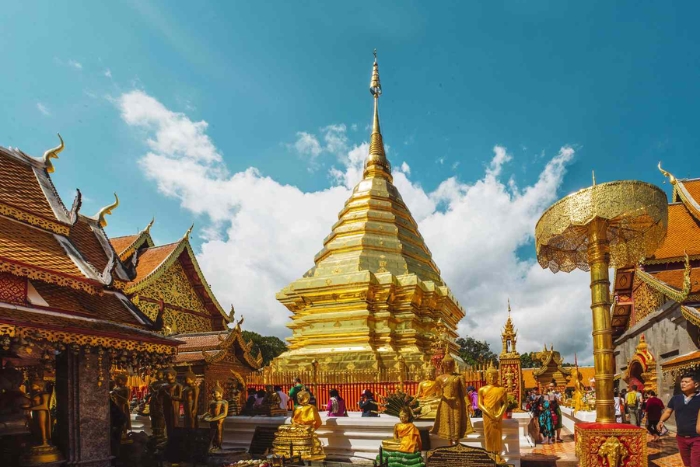 Wat Phra That Doi Suthep - the holiest temple in Chiang Mai