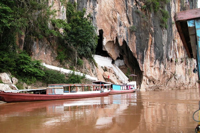 Drifting down the Mekong to sacred Pak Ou Caves