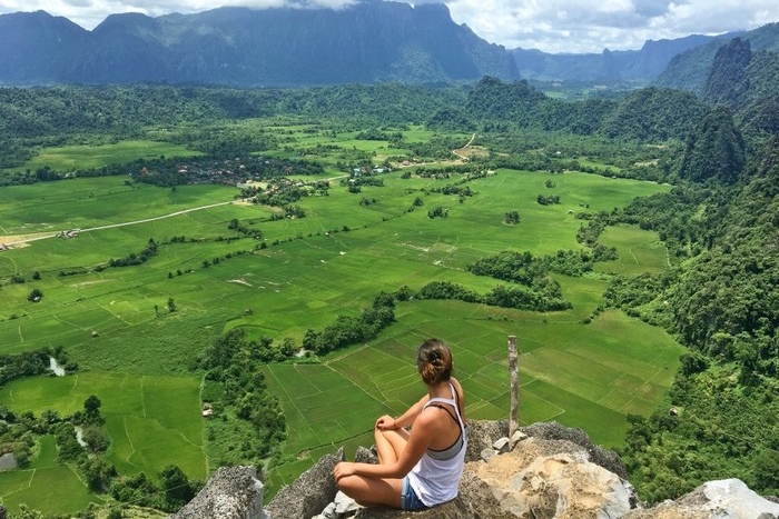Vang Vieng, dramatic landscapes in the heart of Laos