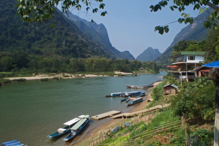 Nature’s quiet rhythm along the Nam Ou river