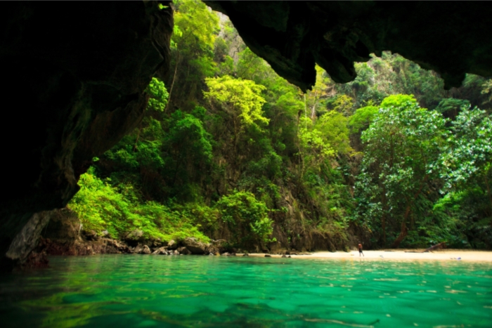 Explore the Emerald Cave on Koh Muk