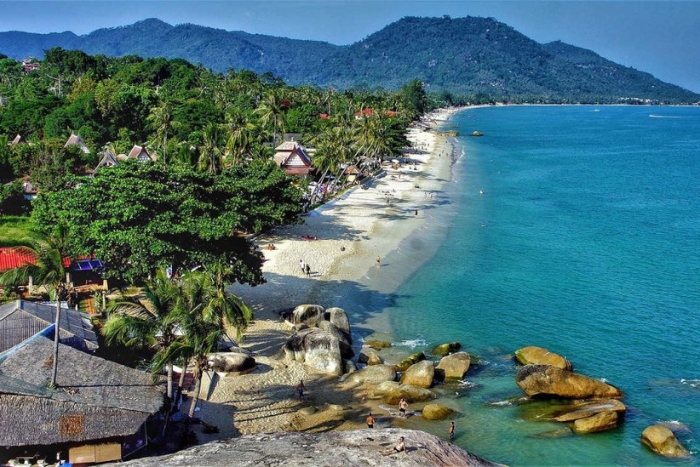 Lamai Beach, a peaceful corner of Koh Samui