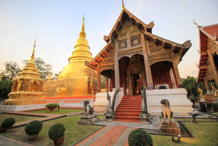 Temples in Chiang Mai Old Town - cultural Northern Thailand