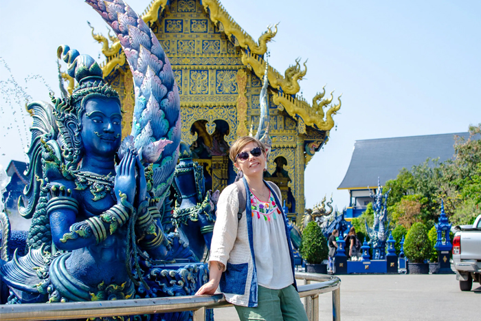 Blue Temple in Chiang Rai - Northern Thailand itinerary