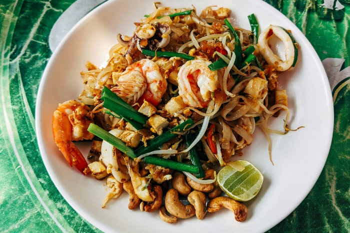 Traditional Pad Thai, a symbol of Thai cuisine