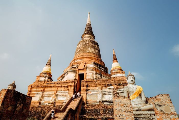 Wat Yai Chai Mongkhon, one of the most iconic temples in Ayutthaya